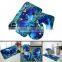 3pcs Blue Ocean Bath Rugs Set / Toilet Seat Cover Carpet / Bathroom Mat