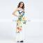 latest designsoff floral pint sex girl long maxi dress in 2016