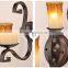 Nordic American Country Retro Minimalist Modern Dining Room Bar Wrought Iron Wall Lamp,creative Wall Lamp