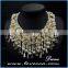 New luxury wholesale fashion statements exaggerate beaded pearl necklace jewelry for india