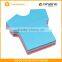 Color paper custom die cut shaped sticky notes