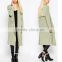 Wholesale elegant fashion autumn trench long coat