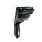 car mp3 player fm transmitter with usb aux tf