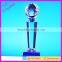 2015 Basketball Glass Crystal Trophy Wholesale