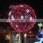 giant led christmas ball outdoor lighting hanging balls light