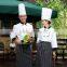 China supplier resturant cotton polyester twill premium quality white chief uniform