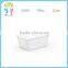 High quality pp material white storage basket plastic basket
