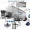 40CBM 3 axle bulk cement tank semi-trailer, Bulk powder particle wheat flour cement tank semi trailer --FOB 14500