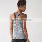 Ladies custom fitness women tank top women gym singlet