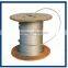 Anti-fatigue plastic coated wire rope