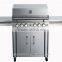 Outdoor cookingl, 4 main burners barbecue grill