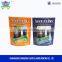 Gravure printing self seal stand up zipper plastic gripseal bag for dried fruit