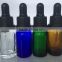 20ml 30ml 60ml glass dropper bottle for ecig /e liquid oil