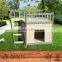 Factory Price Wooden Dog House Balcony View Dog House DFD3008S