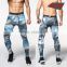 New fashion design polyester men's compression pants, sport fitness pants, running pants, training pants