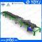 Carbon steel frame movable PVC belt conveyor or conveying bulk materials