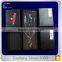 OEM packing POP up or manual metal wallet for men or women with Laser logo