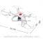 extra large real-time transmission 4-axis aircraft 4-axis aircraft Drone toys (DV version)