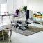 TH355 modern design marble top dining table and chair