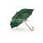 Classic umbrella with wooden shaft and crook handle