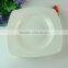 Stock Hot Selling Cheap Porcelain Square Soup Plate , Cheap Ceramics Dinner Plate