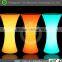 2017 new designed high quality bar tables with led changing color function