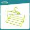 Cheap Hot Selling Four Layers Adjustable Plastic Foldable Trouser Hanger Plastic Pant Hanger