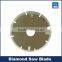 Turbo Continuous Rim Asphalt Diamond Cutting Saw Blade