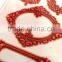 Red Colorway, Classic Glitter Lace Foam Sticker, Elegant Decorative Shinny Glitter Sticker