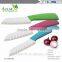 2015 Ultra sharp Top quality assured 5.5 "bread Ceramic chef knivesSantoku knife