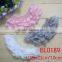 OEM factory direct high quality beaded chiffon fabric flower collar patch applique/beaded applique