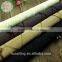 Colored matchstick bamboo window roll up blinds