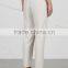 Wholesale Women Apparel Casual Design Elasticated Waist Stone Silk Crepe Trousers(DQE0371P)