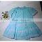 Children Clothes Latest Baby Girl Tops blue short Sleeve Baby Girl Shirt For Summer