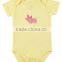 Unisex Applique Bird Summer Wear Short Sleeve Pattern Custom Made Infant Cotton Smocked Baby Romper for Wholesale
