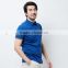 promotional high quality custom 100% cotton plain white polo t-shirt for men