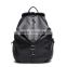 High quality fashion design black backpack for lady