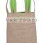 Wholesale Monogrammed Easter Bucket Easter Basket Easter Burlap Bunny Basket Picnic Basket 2016 Spring Easter Bag