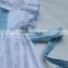 2017 Summer Pettiskirt Baby Girls Dress Flutter Sleeves Cute Lace Little Angel White Dress With a Belt