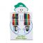 Adjustable Rainbow Stripe Mitten Clips for Kids Dubaa