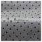 black white dot design 100% cotton flock denim fabric
