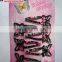 Flower Printing Hair Clips Butterfly Shape Wholesale hair accessories