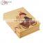 Custom Pattern Paper Storage Box Book Shaped Box