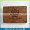 custom microfiber suede Material jeans leather label design