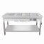 Catering Kitchen Equipment Food Trolley Commercial Stainless Steel HotBainMarie