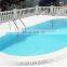 Inflatable Safety Stainless Steel Swimming Pool Ladder,1 Step To 5 Steps Pool Ladder