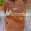 Custom Service Corten Steel Fire Pits With BBQ Grill