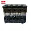 Factory price used engines 4BD1 cylinder block for JMC truck