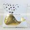 Hot stamping  sofa decorative  pillow case custom gold  cushion cover