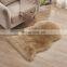 Luxury Home Decorative Long Pile Faux Fur Sheepskin Nature Shape Rug Carpet
